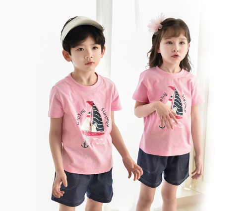 SY_마린(핑크) - 어린이날 선물용 티